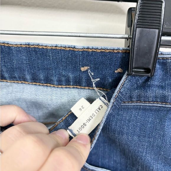 Madewell cali demi bootcut button fly medium wash jeans size 26 - Picture 4 of 7
